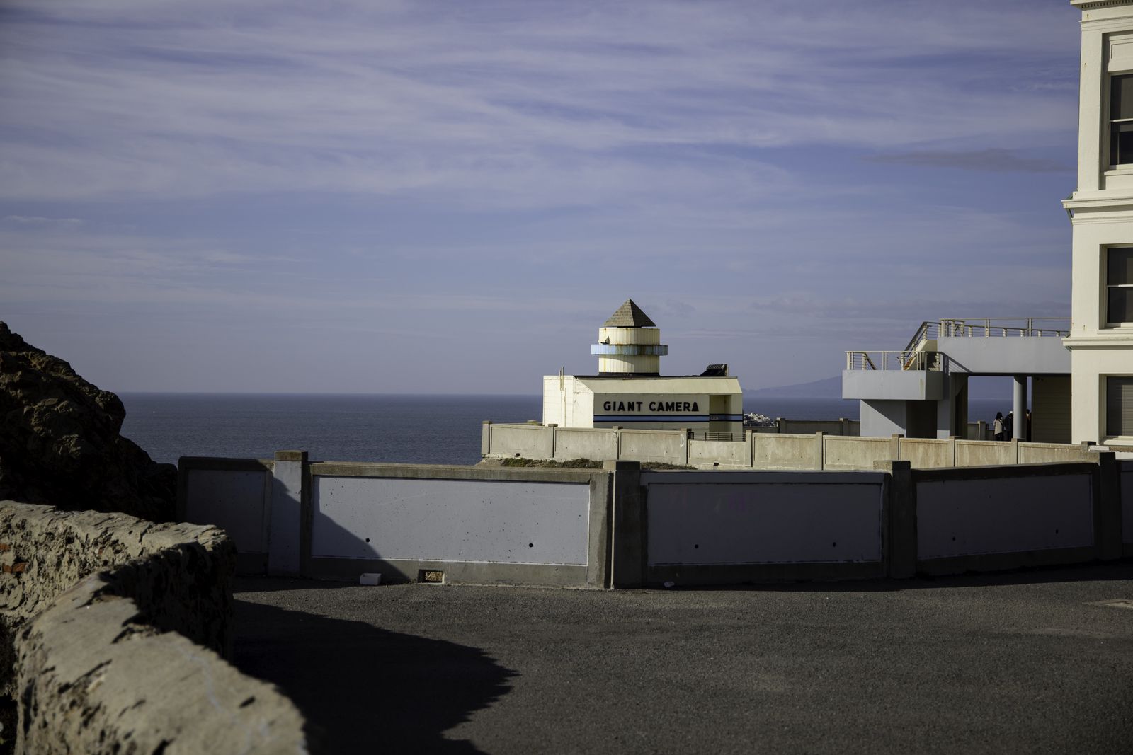 The Camera Obscura next to the Cliff House in Lands End, San Francisco