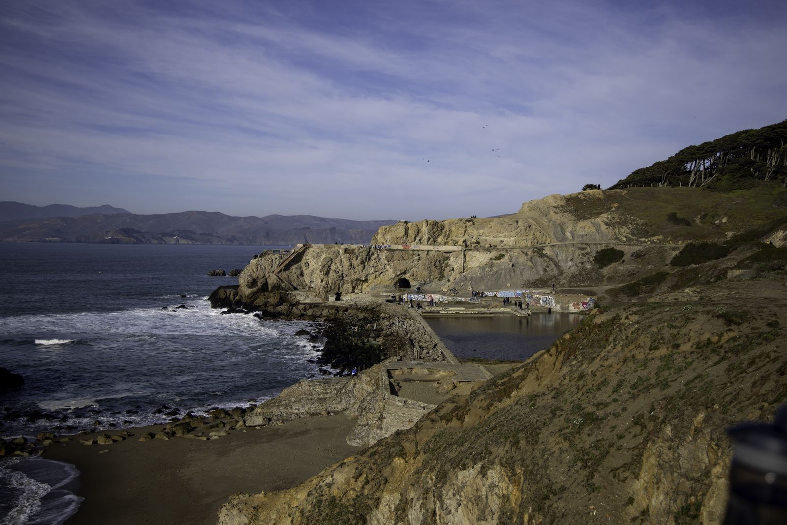 The Sutro Bath Ruins in Lands End, San Francisco